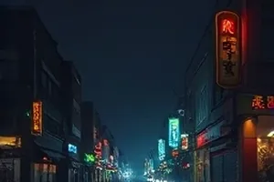 《雪夜列车员》封面：雪夜列车车厢连接处与车灯